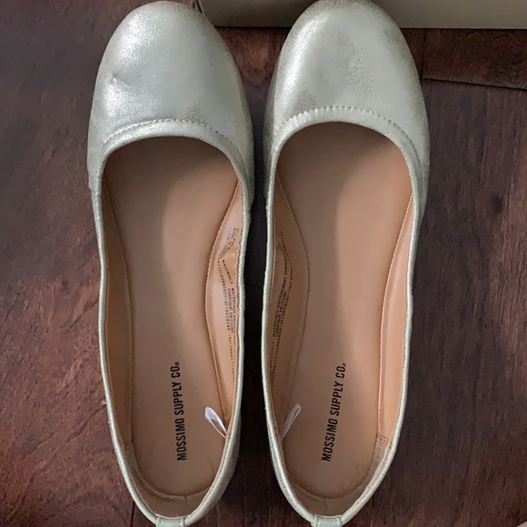 Mossimo Supply Co. Gold Flats - Picture 3 of 4